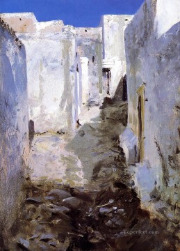 John Singer Sargent Painting - Una calle de Argel John Singer Sargent